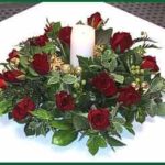 Elegant Floral Arrangement for Your Christmas Table