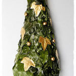 DIY Artificial Ivy Leaves Christmas Tree