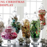 Stunning Apothecary Jar Christmas Display Decor