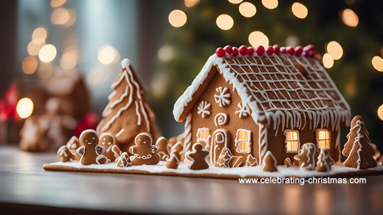 Gingerbread House Construction & Decorating Ideas – Celebrating Christmas